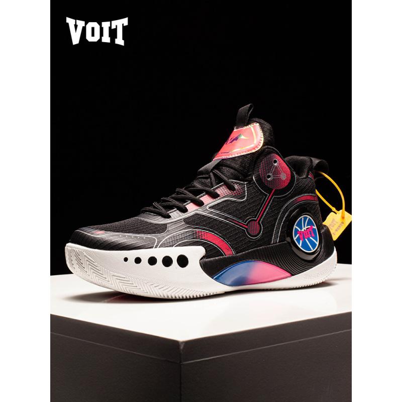 Voit phantom баскетбольные кроссовки мужские летние дышащие трение со звуком домашние — фото 8