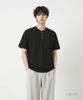UMM Henley Neck Button Basic Short Sleeve T-Shirt 3 Colors