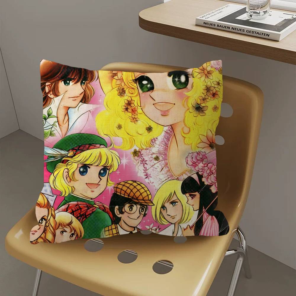 Candy Candy Anime Pillow Gift Home Office Decoration Bedroom Sofa Car Cushion Cover Case 45x45