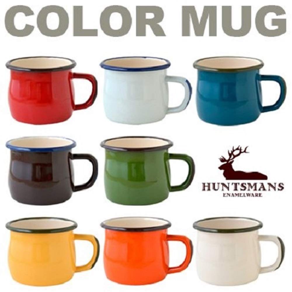 HUNTSMANS Enamel Mug, River Gum Green, 380ml