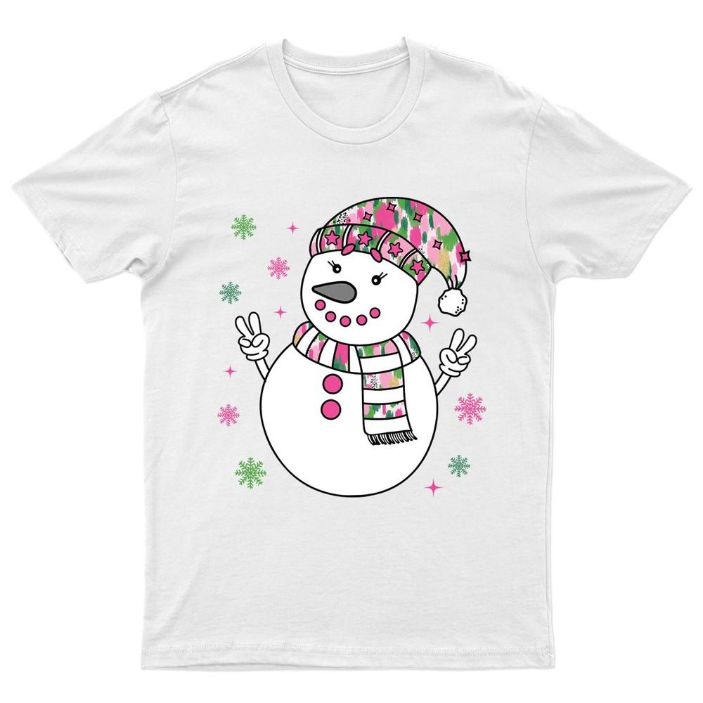 SnowUnisex Christmas Holiday TShirt Unisex Gift Retro Funny Unisexs a