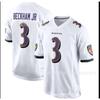 Baltimore Ravens NFL Football Jersey 0 Smith Embroidered Game Practice Uniform Men Unisex Cotton