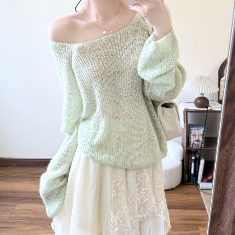 

Mint Green Lace Patchwork Skirt Set for Girls - Spring 2026 Collection L