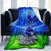 Tottenham Crest Design Printed Throws Blanket Soft Flannel Blankets for Couch Bed Gifts for Men Women Picnic blanket Christmas gifts