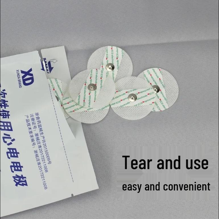 Single-Use Dynamic ECG Electrode Pads