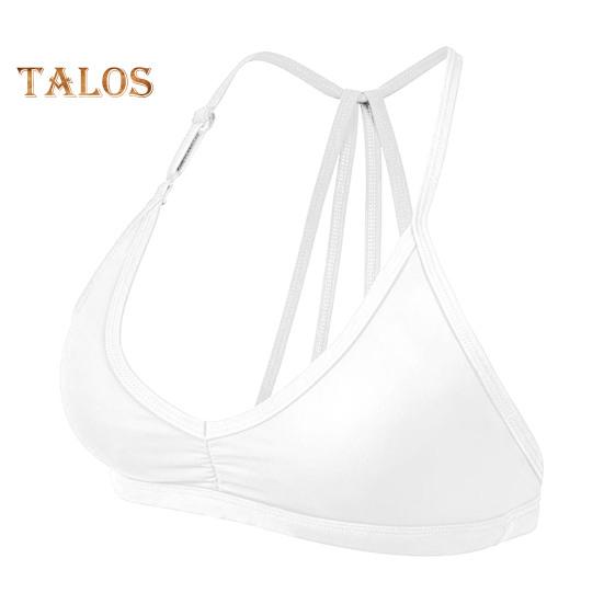 

Женский спортивный бюстгальтер со съемными бретельками, беспроводной, с бретельками, спинка-борцовка, лифчик для йоги и фитнеса, быстросохнущий, без косточек, укороченный топ для тренировок в спортзале S белый