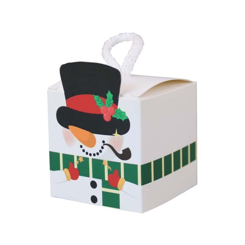 10/20pcs Gift Wrap Boxes Cookies Candy Boxes Christmas Tree Hanging Decorations Children Gifts Christmas New Year 2025