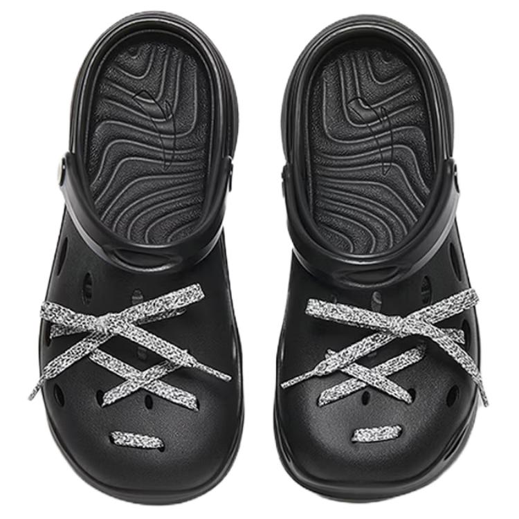 Anta EVA Soft Sole Comfortable Casual Clogs Men Footwear Basic-Black 112628513-2