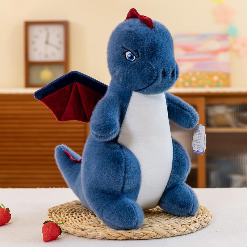 Adorable Green Dinosaur Plush Toy Stuffed Animal For Boys Birthday Gift