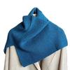 Scarf women's winter new fashion outer pullover scarf women's solid color neck cover wool knitted sweater shawl