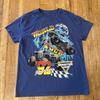 Marineblaues Monster Jam T-Shirt