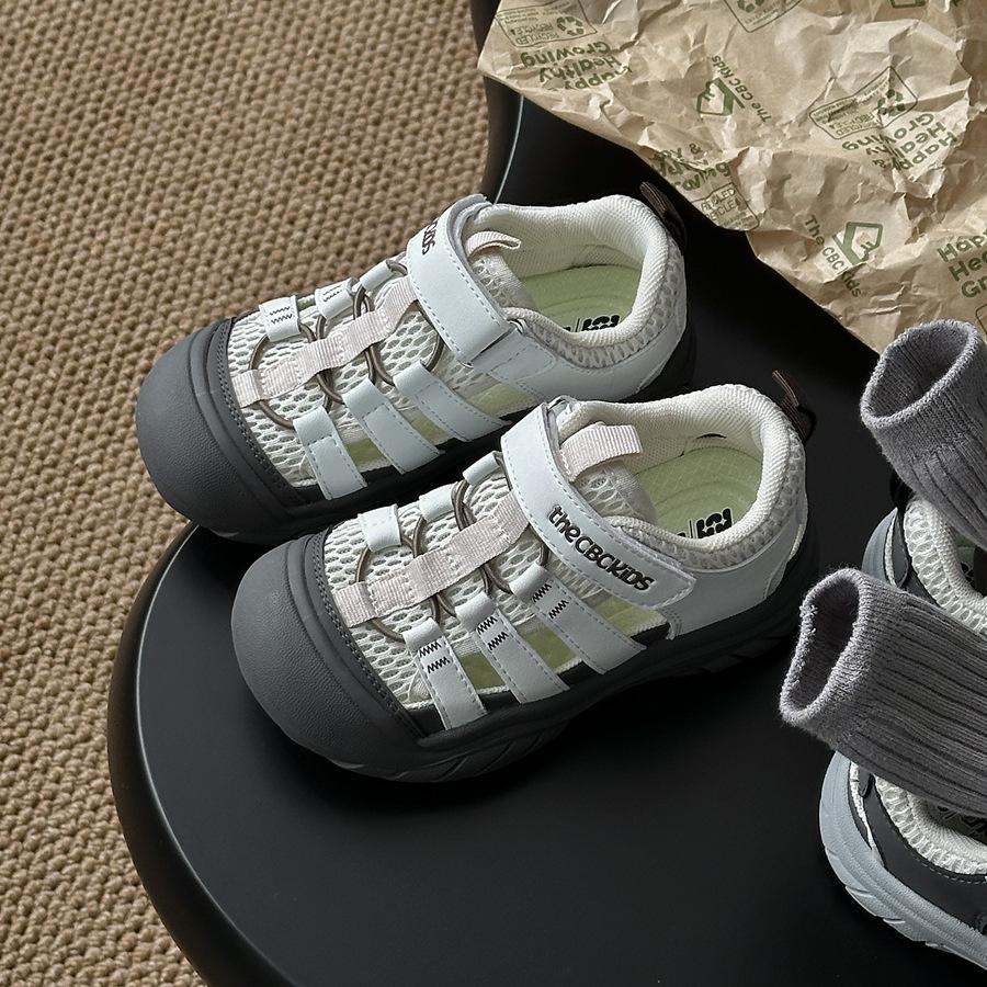 

XSHX Japanese Function Children s Outdoor Mountain Sandals Boys and Girls Baotou Heel [Wenzhou Shoes] 24