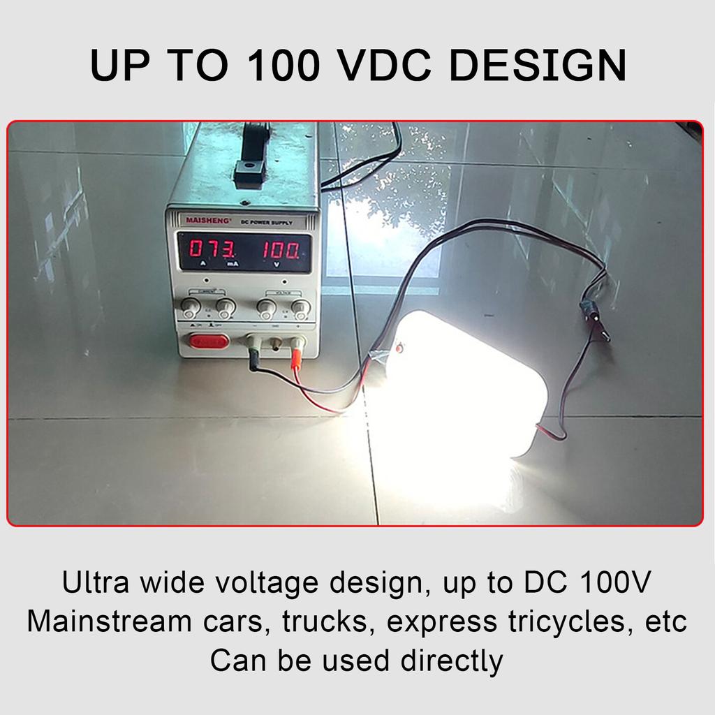 48 LED 12V-24V Panel Light Car Interior Reading Lamp High Brightness Cabin Lights For Van Truck RV Boat Camper Lights