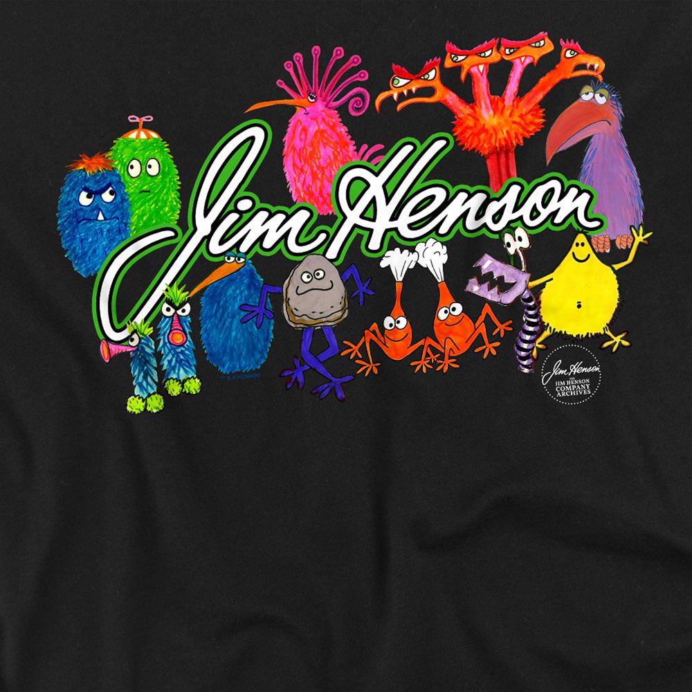 Jim Henson Unisex Adult Sketch Collage T-Shirt