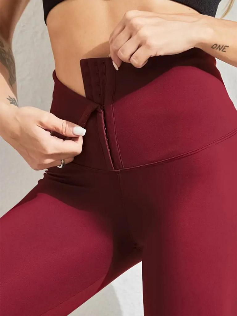 Hohe Taille Skinny Fitness Solide Legging Po Lifting Bauchkontrolle Sexy Leggings Damenbekleidung Sport