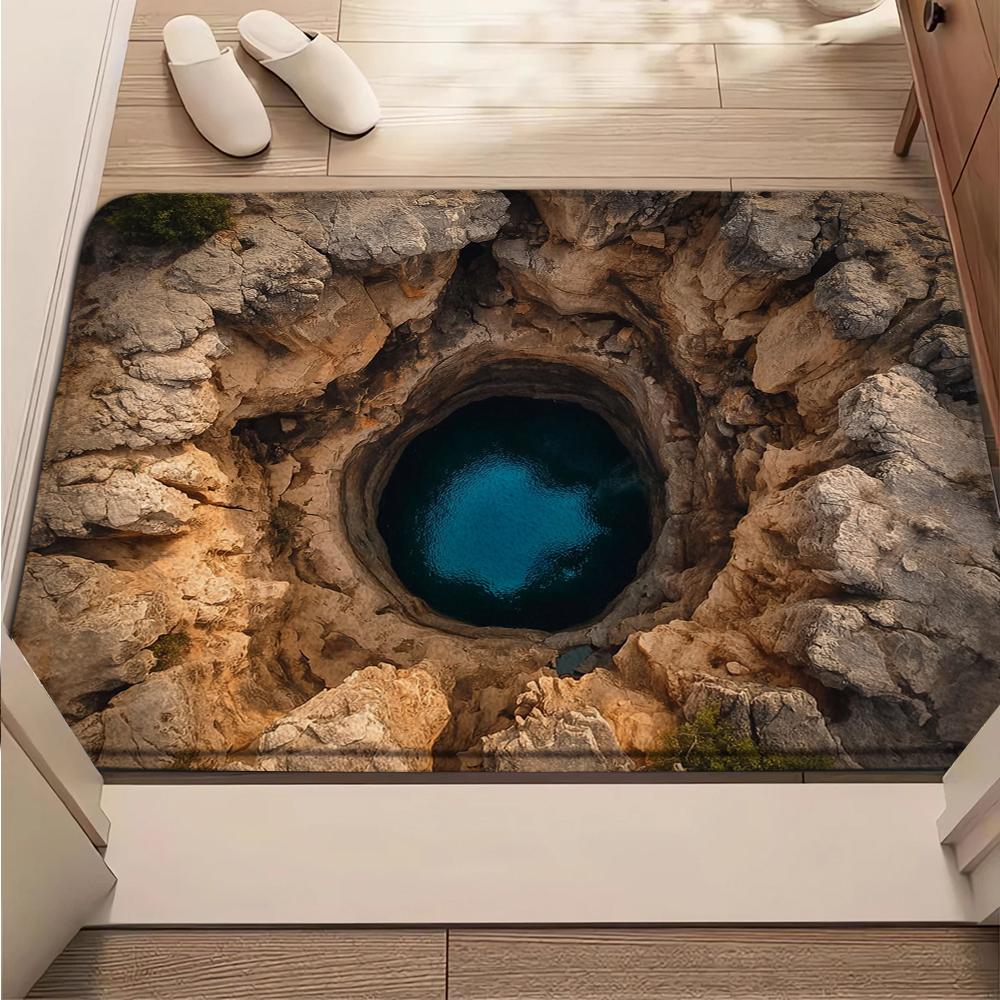 Visual Creativity Doormat Prank Porch Home Decor Rug Bedroom Living Room Entrance Rugs Kitchen Front Door Nonslip Area Foot Mat