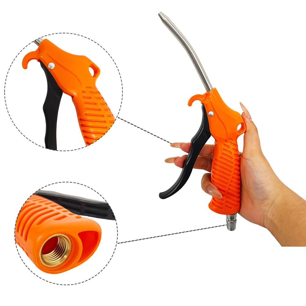High Strength Plastic Pocket Nozzle Industrial Pneumatic Rubber Nozzle Air Blow Gun