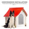 74x7 Inch Clear PVC Dog Hanging Curtain Transparent Pet Door Flap for Kennel Partition Room Divider Energy Efficient Draft
