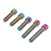 5Pcs Derailleur Screws M4 3Pcs 13.5 2Pcs 20mm Titanium Alloy Rustproof Easy Installation Cage Screws for Mountain Bike