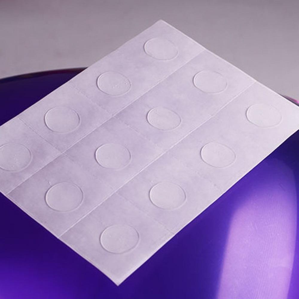 600PCS Non-marking Removable Glue Point Colloidal Balloon Paste Polka Dot Glue Ring Double-sided Tape Point