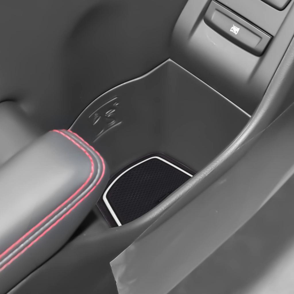 KUNGKIC Rubber Interior Mat for Toyota GR86 ZN8 and Subaru BRZ ZD8 Protective Rubber Mat for Door Pockets and Cup Interior Parts Non-Slip (2021, 2022,