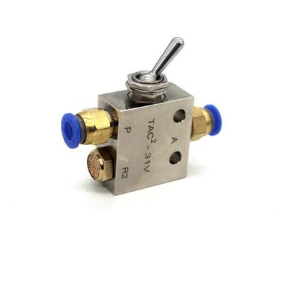 Chaves de Comutação de Válvula Pneumática com Conector de 6mm