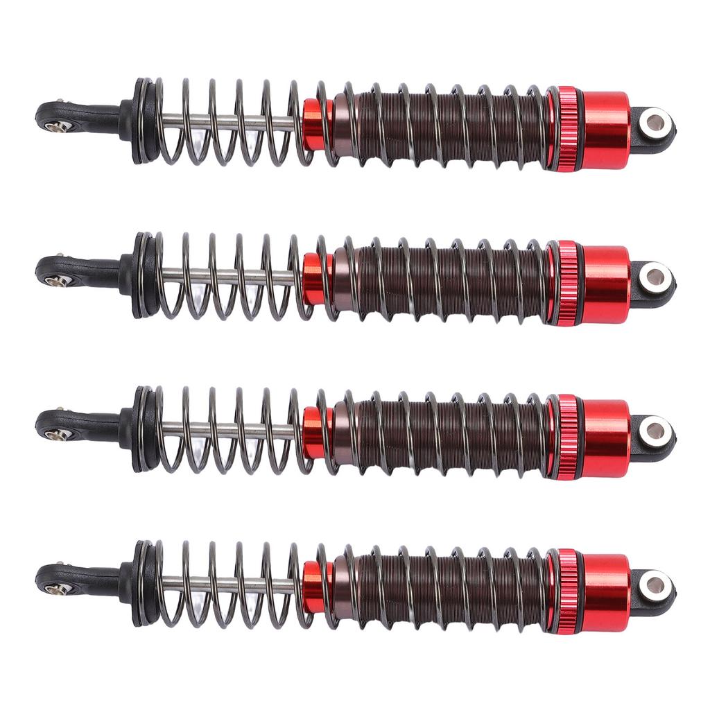 110mm RC Oil Filled Shock Absorbers Kit Aluminum Alloy Shock Absorber Damper for 1 10 RC Car Red
