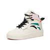 Anta Life Collection Textile, Synthetic Leather Abrasion Resistant Breathable High Top Skateboard Shoes Women's 922048012-1