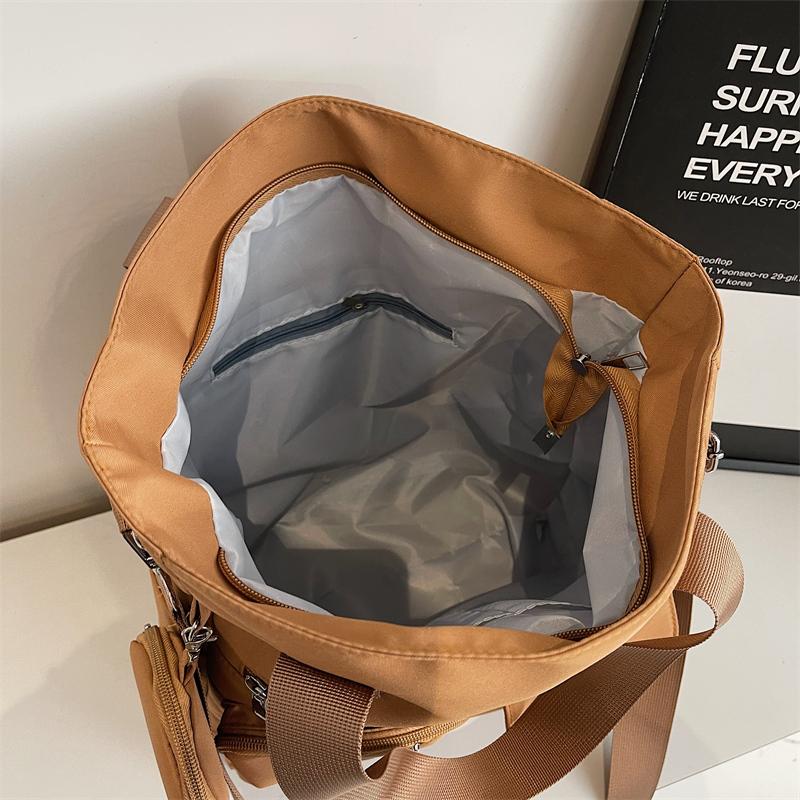Crossbody Handbag Women's Multi-Pocket Tote Bag Lightweight Capacity Commuter Shoulder Bag