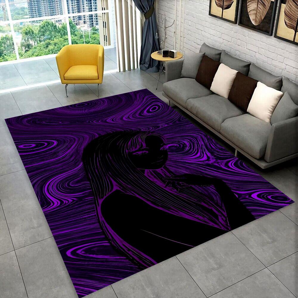 Horror Ito Tomie Kawakami Duch Kreskówkowy Dywanik Dywan do Salonu Sypialni Wystrój Domu, Dekoracja na Sofę Wycieraczka