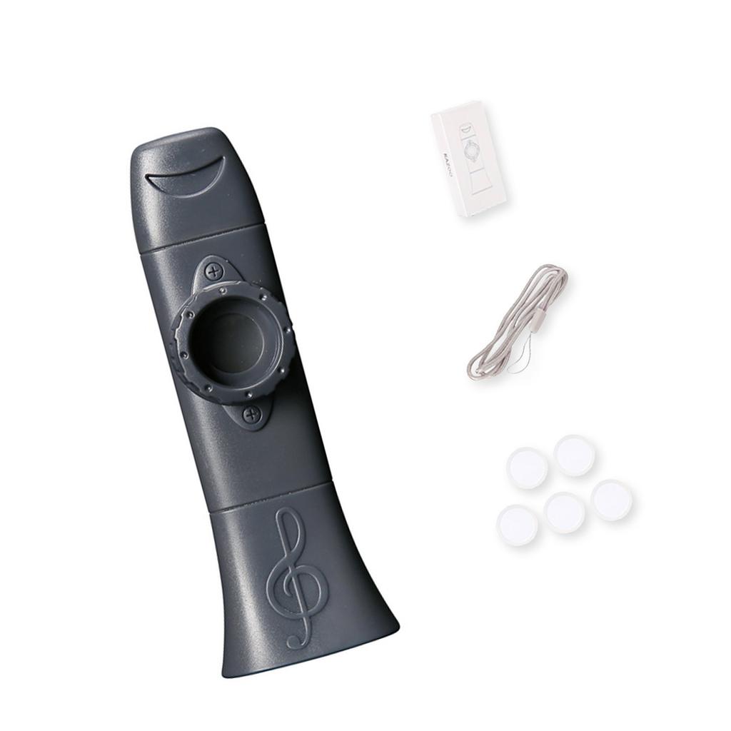 Professional Kazoo Instrument with Lanyard and 5 Replacement Membranes For Kids Adults Music Enthusiasts and Beginners