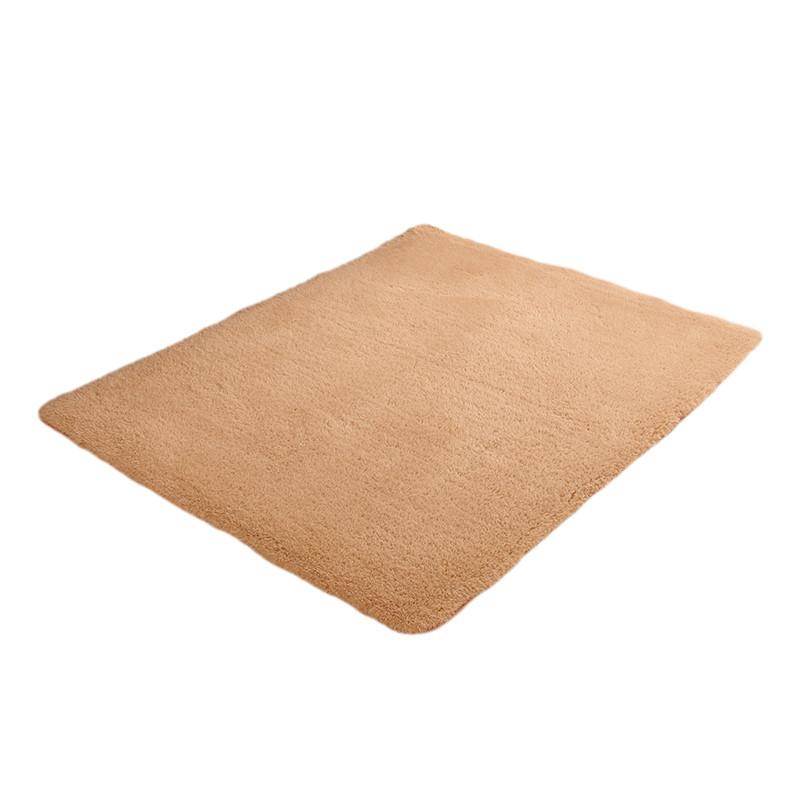 Luxurious Thick Plush Area Rug Machine-woven Non-slip Bath Mat For Bathroom
