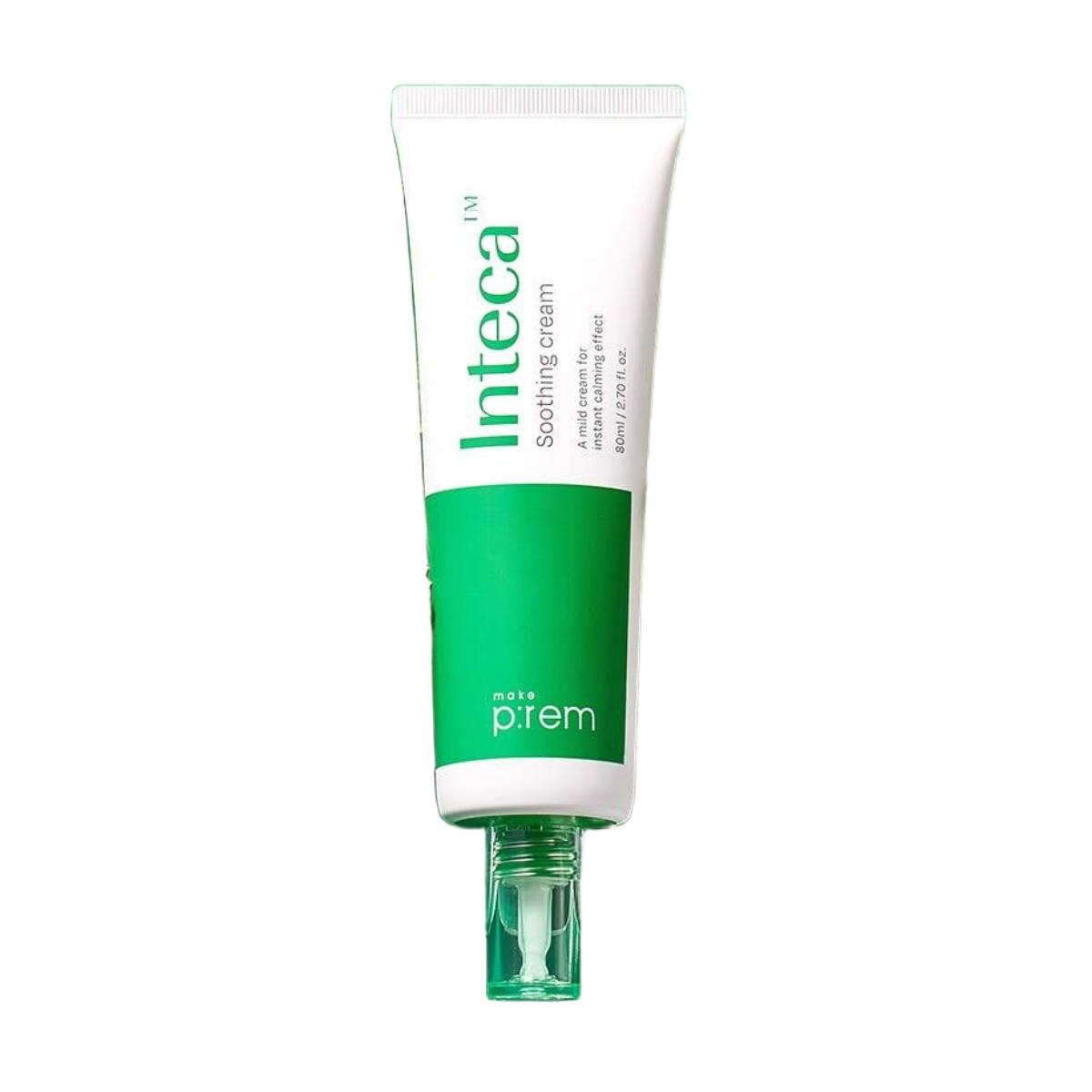 make p:rem Inteca Soothing Cream Daily Face Moisturizer Calming Gel Lotion 80ml