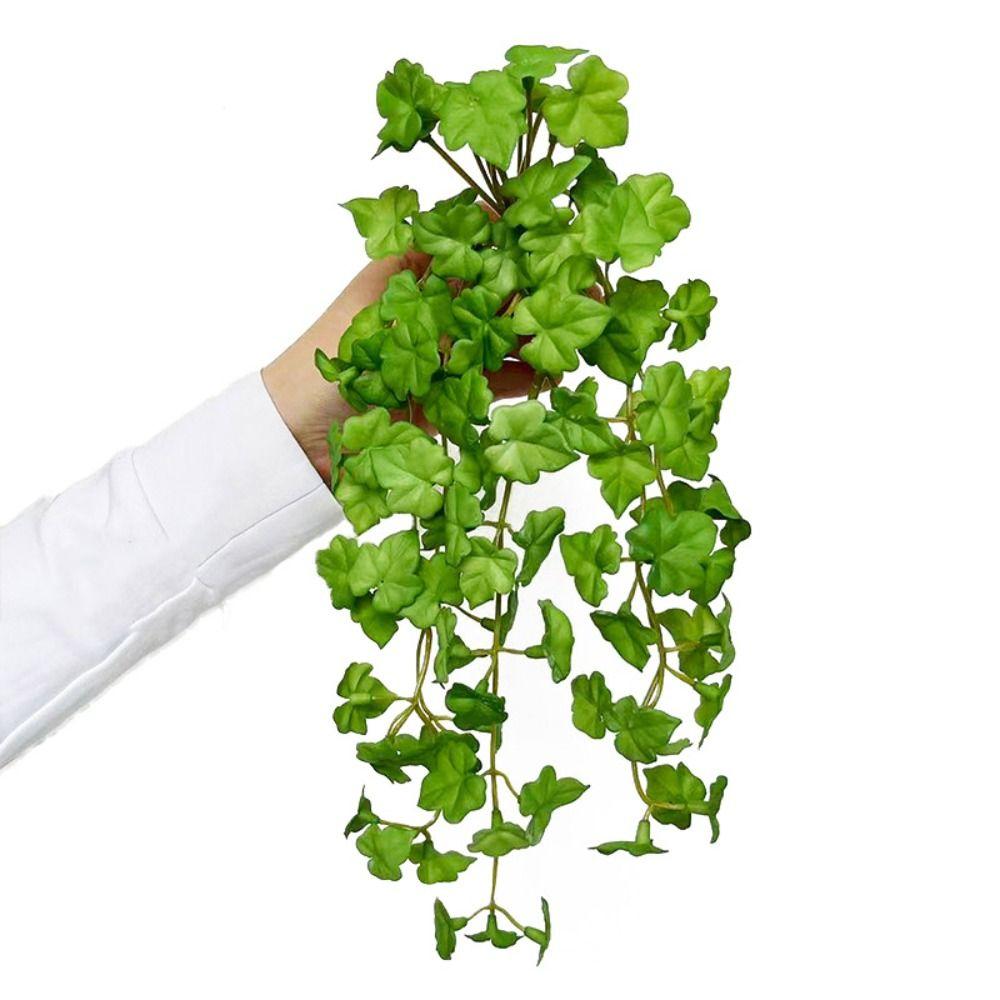 Long Artificial Plant Green Faux Copper Coin Grass Creative Succulent Plants Leaves  Home Office