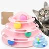 Cats Happy Mood With Interactive Cat Toy, Safe Materials Promote Healthier Play, Non-Slip Base Ensures Stability And Safety During Chase Ball Fun