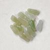 Natural Hetian Jade Four Seasons Beads & Bat Wushi Pai Lotus Seed Prayer Bracelet Pendant DIY Accessory
