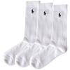 RALPH Ralph Crew Socks Casual Set Socks 7310PK WHITE [POLO LAUREN] [Polo Lauren] Women's 3-Pair Women's (100) 23.0-26.5cm [Used]