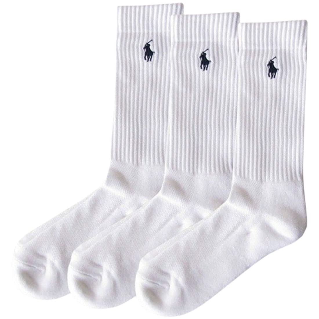 

RALPH Ralph Носки-подследники Повседневный набор Носки 7310PK БЕЛЫЙ [POLO LAUREN] [Polo Lauren] Женские 3 пары Женские (100) 23.0-26.5см [Б/у]