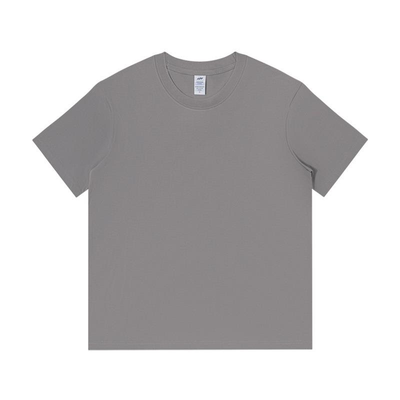 Quality Cotton Candy Colors Tshirts Men Women Short Sleeve Fashion Trend Clothing Tees S-4XL