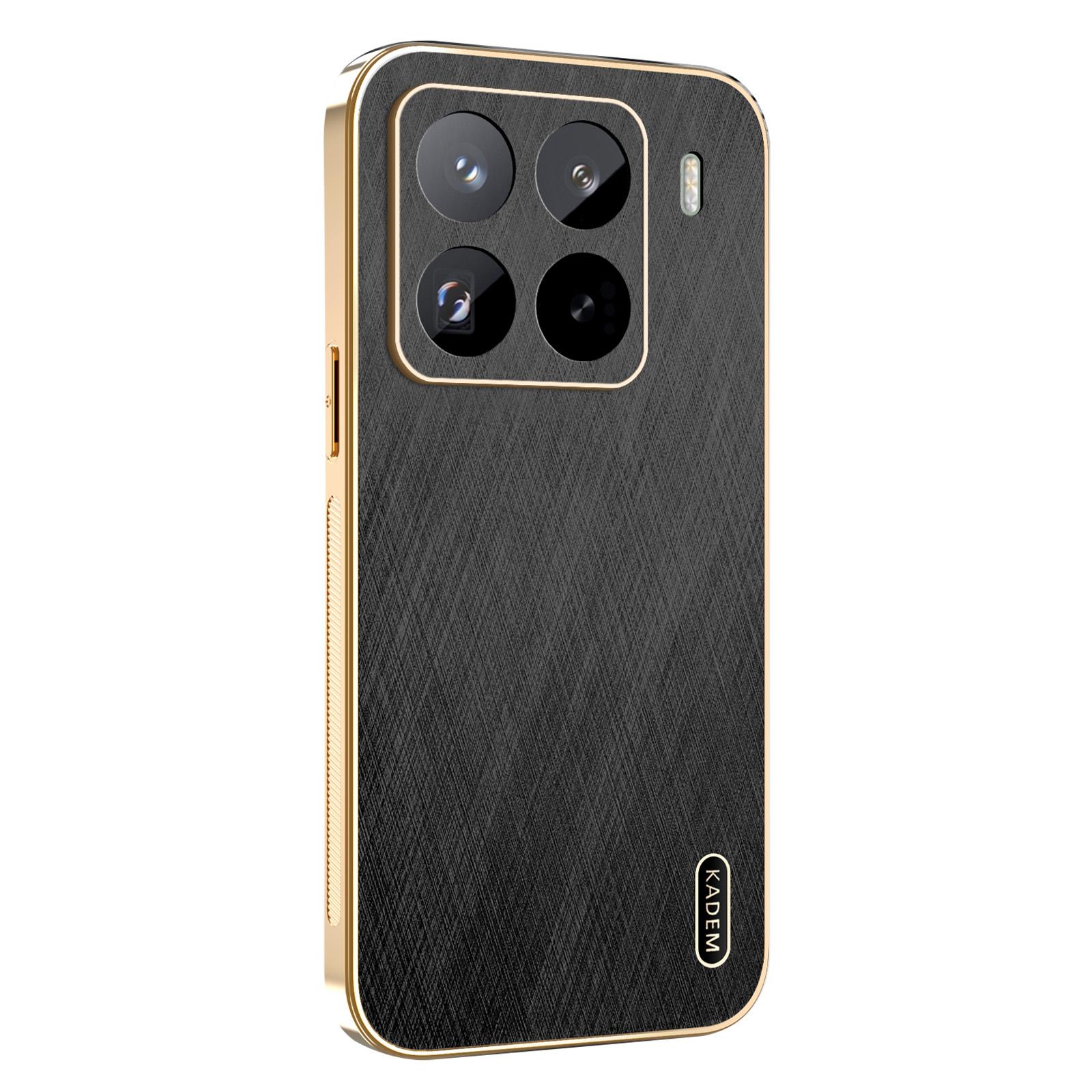 

KADEM For Xiaomi 15 Pro Case Electroplating Silk Texture PU + TPU Phone Back Cover B