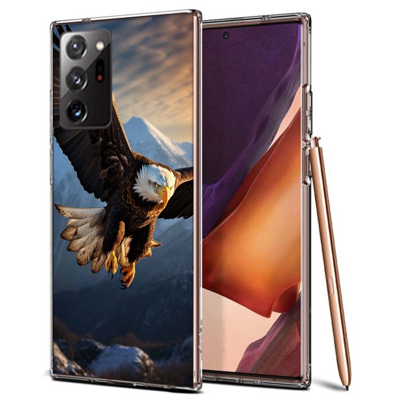 Soaring Eagle Hunting Phone Case for Samsung A55 A35 A25 A15 A07 A05S A16 A17 A26 A36 A37 A56 A57 Galaxy Note 20 10 A50S A71 A51