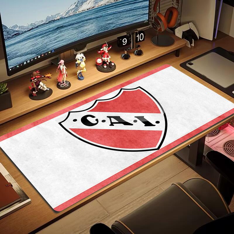 Club Atletico Independiente Print Cushion Non-slip Laptop Tablet Big Mousepad XXL Mat Mini PC Playmat With Lock Edge