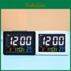 Digital Lcd Alarm Clock With Temperature Calendar For Students And Home Use