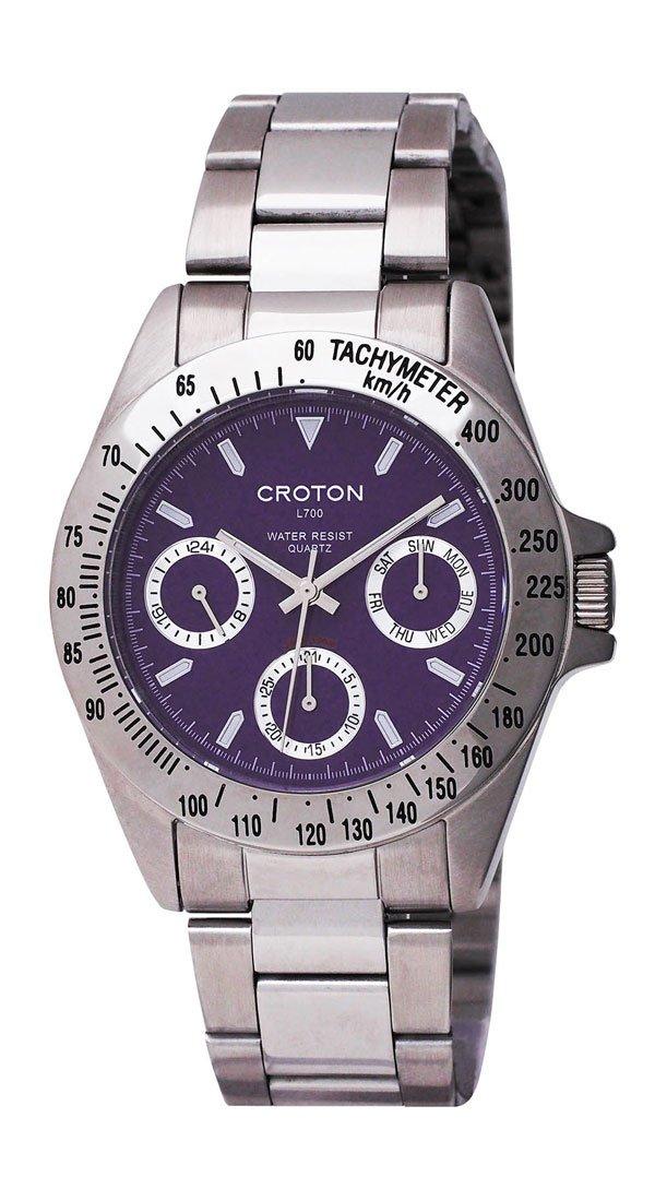 

CROTON Серия 10 АТМ Водонепроницаемые Часы-Хронограф [CROTON] L-700 Мужские RT-702M-04