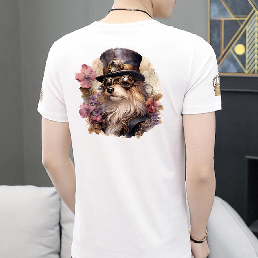 Thermal Patch Flower Animals Clothes Stickers Diy Heat Transfer Parches Ropa Patches On Clothes Sticker Decals