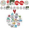 Einzigartiger 2020 Ein Jahr zum Erinnern Acryl Quarantäne Weihnachtsanhänger für personalisierten Baumschmuck