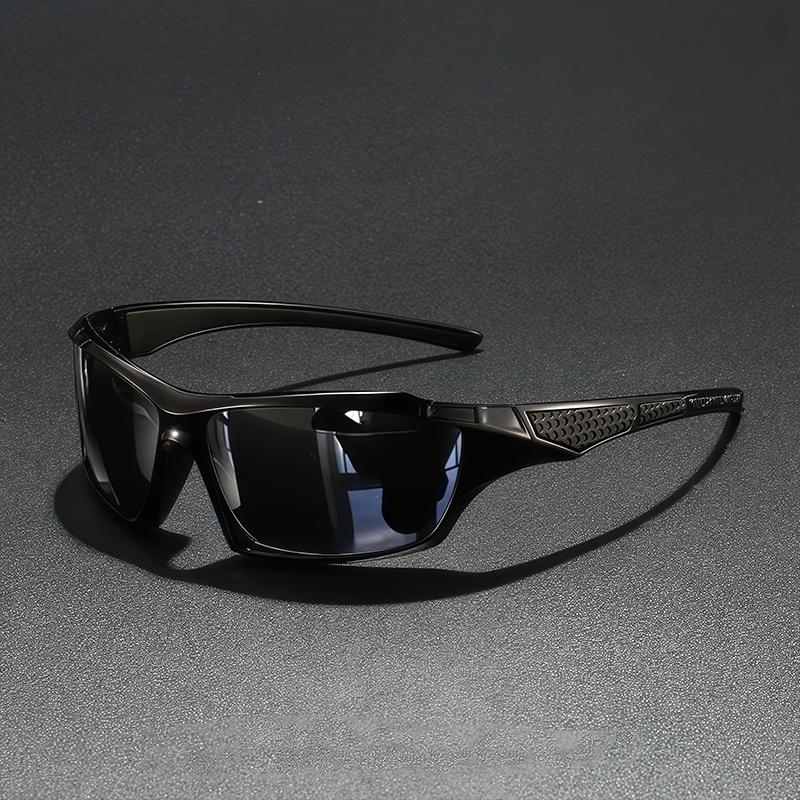 1Pc Colorful Lenses Outdoor Equipment Uv Protection Sunglasses Driving Sunglasses Suitable For Sports Fashionable Glasses Hiking