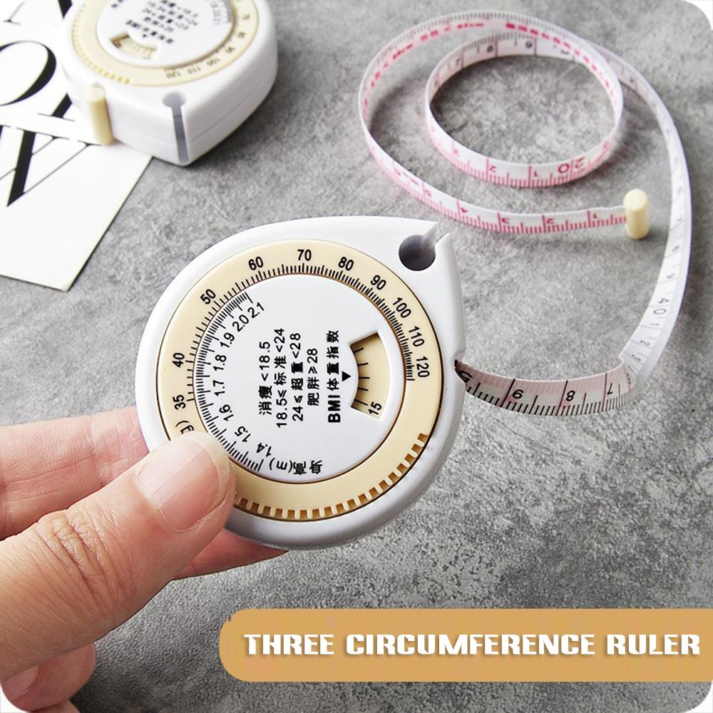 Bmi-health Three Circumference Ruler Fitness Tape Automatic Retractable Tape Measure Special Ruler For Measurements