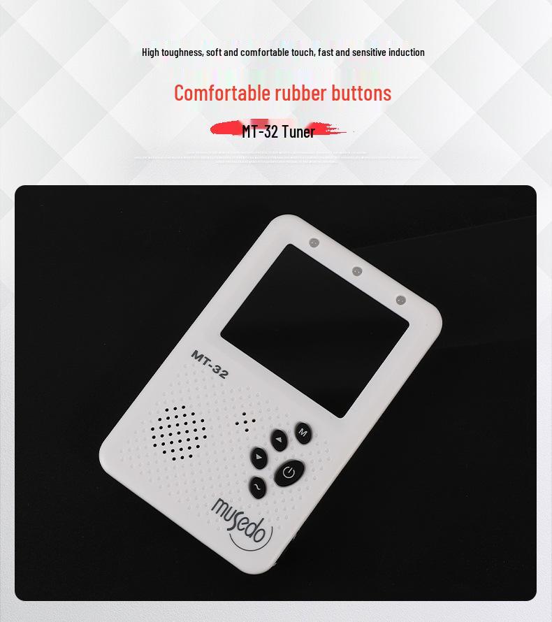 Little Angel MT-32 Three-in-One Folk Music Tuner & Metronome for Erhu, Pipa, Yangqin, Guzheng.