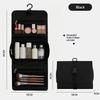 Foldable Detachable Toiletry Bag Large Capacity Hanging Hook Water Resistant Storage Bag for Men Women Travel